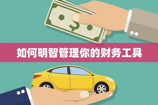 涪陵如何明智管理你的财务工具