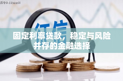 涪陵固定利率贷款，稳定与风险并存的金融选择