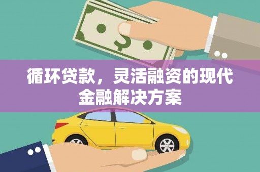 涪陵循环贷款，灵活融资的现代金融解决方案