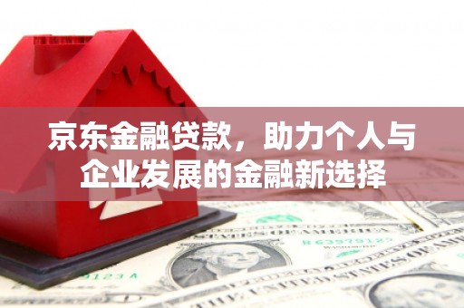 涪陵京东金融贷款，助力个人与企业发展的金融新选择