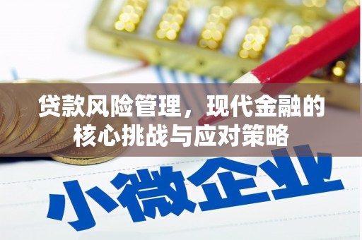 涪陵贷款风险管理，现代金融的核心挑战与应对策略