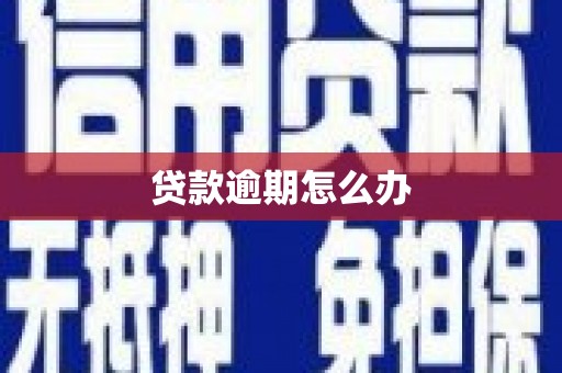 涪陵贷款逾期怎么办