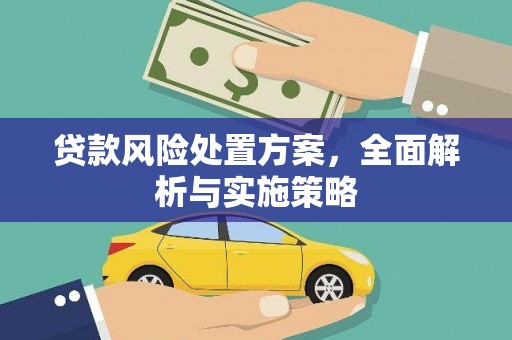 涪陵贷款风险处置方案，全面解析与实施策略