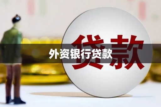 涪陵外资银行贷款