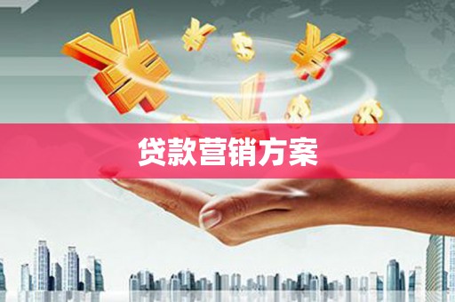 涪陵贷款营销方案