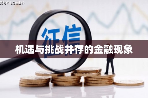 涪陵机遇与挑战并存的金融现象
